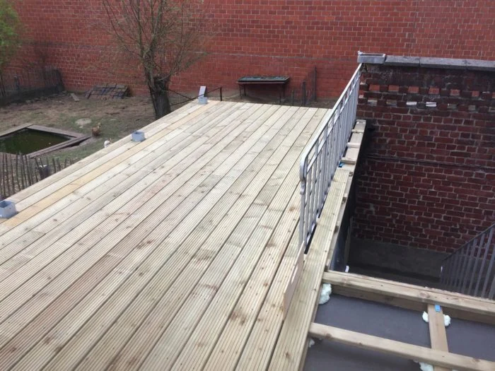 Aménagement d’une terrasse en bois
